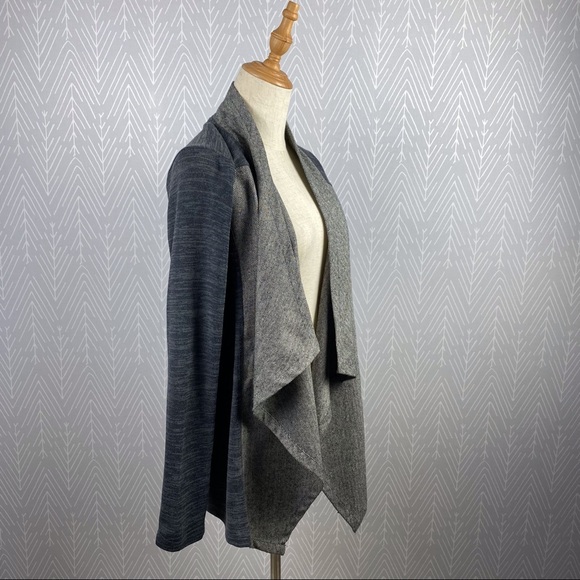 SKIES ARE BLUE Open Waterfall Cardigan - Picture 3 of 8